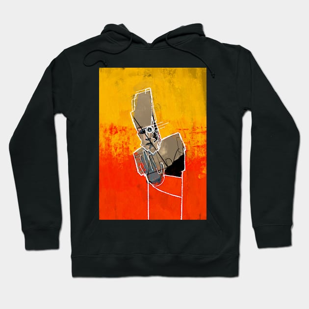 Electrick Man Hoodie by ArtOfDannyDavies